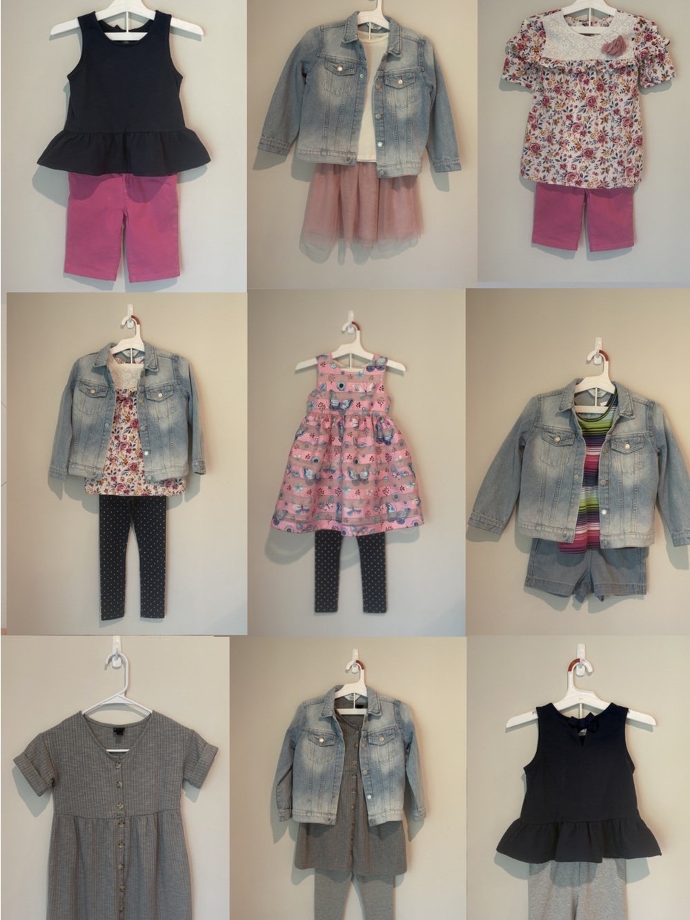 🌸Girls Size 6 Summer Clothing Bundle | 16-Piece Capsule Wardrobe | 70+ Outfits